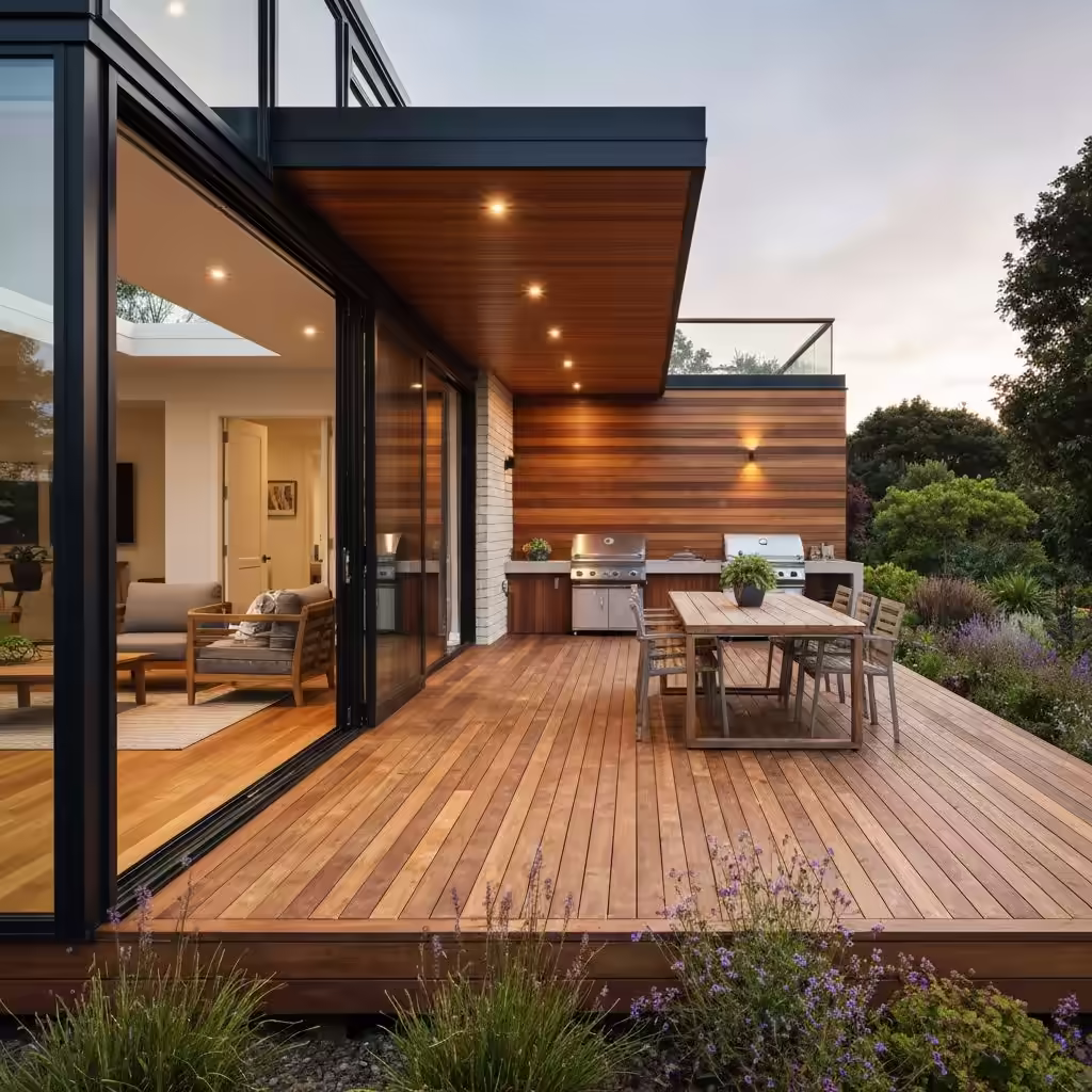 Timber deck project