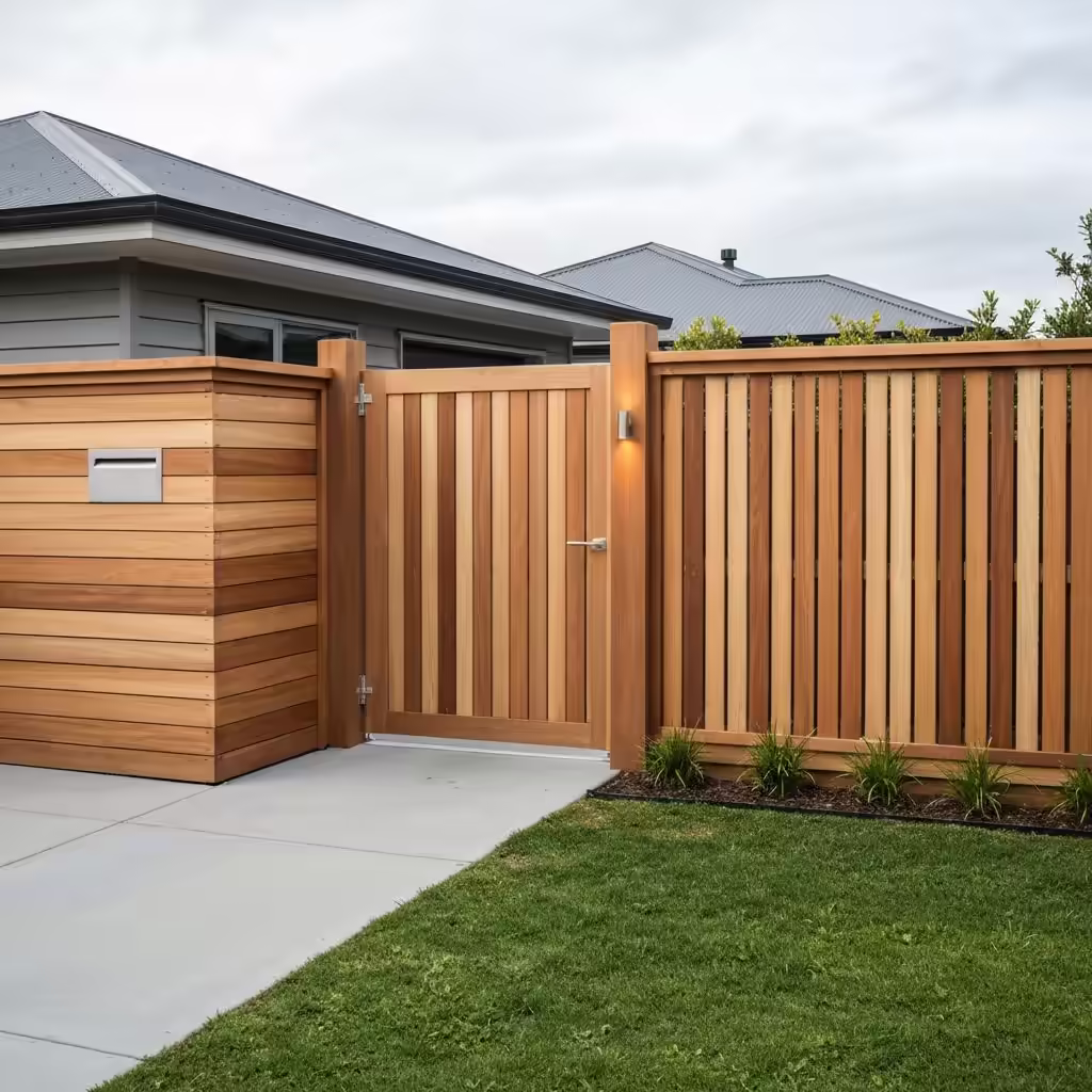 Driveway entrance gate in Mission Bay